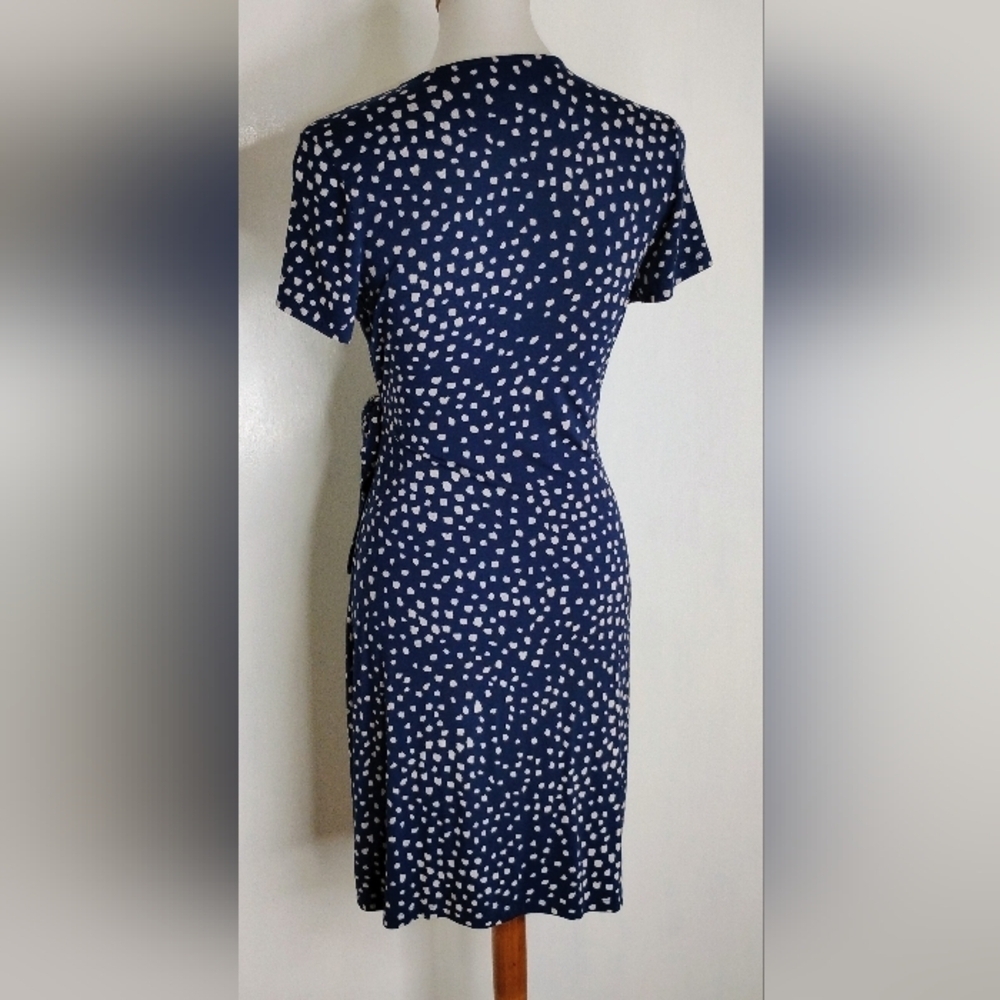 ORIGINAL NICOLE MILLER FAUX WRAP DRESS - Picture 7 of 10